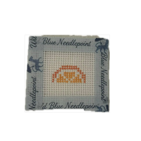 Orange Mini Bag Charm